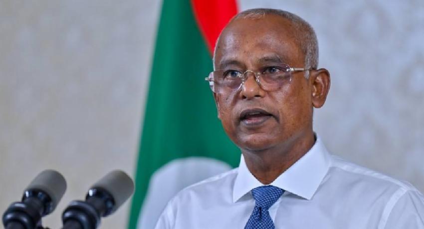 Maldives President in Sri Lanka on a private visit